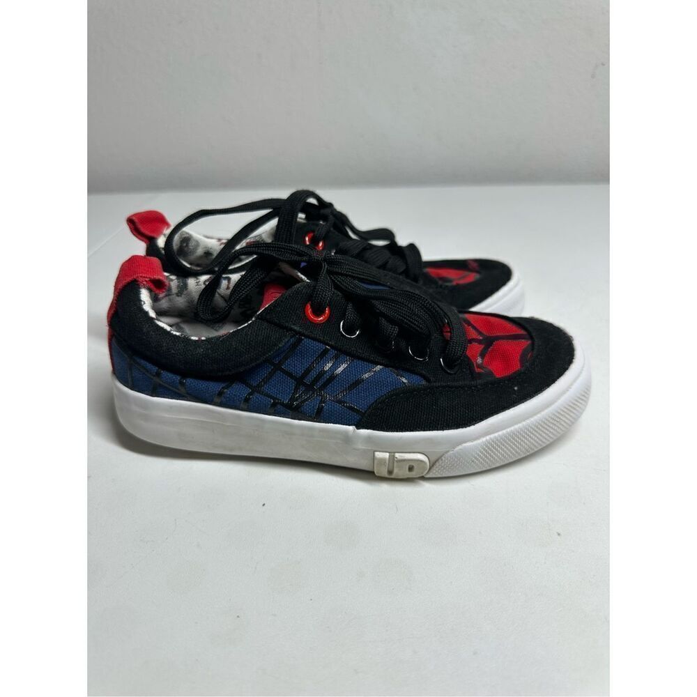 Ground Up Amazing Spider-Man Marvel Sneakers Shoes Kids Size 1 See Description